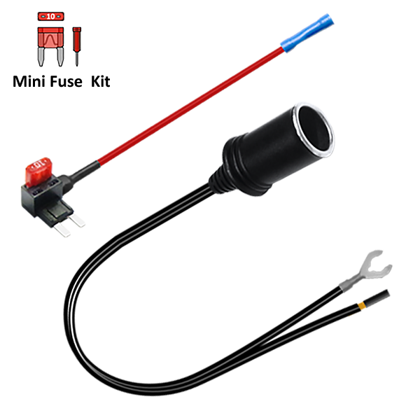 hardwire 12v accessory with mini fuse tap