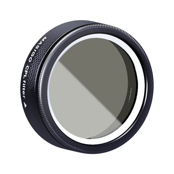 Rotating CPL Filter - Right view angle